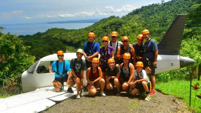 Jaco Zip Line with Tarzan Swing, Hanging Bridges, Truck Ride — Guided tour and outdoor activity