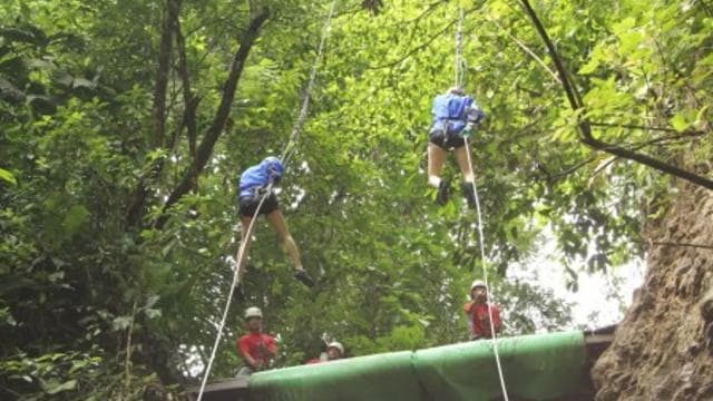 La Fortuna: Canyoning and Waterfall Rappelling Experience — Guided tour and outdoor activity