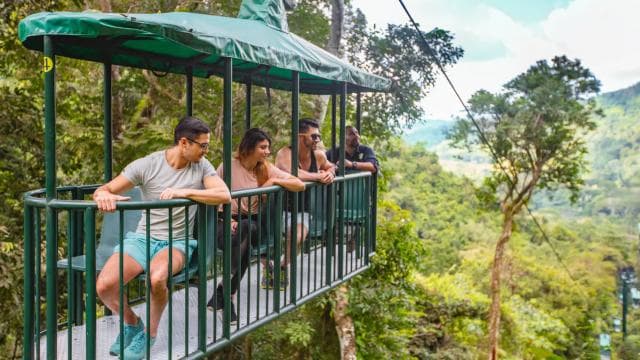 Jaco Beach: Pacific Aerial Tram at Rainforest Adventures — Guided tour and outdoor activity