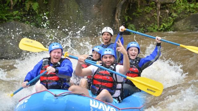 La Fortuna: Canyoning and White Water Rafting Experience — Guided tour and outdoor activity