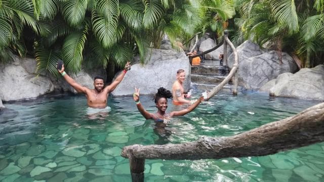 La Fortuna: Waterfall, Arenal Volcano and Hot Springs Tour — Guided tour and outdoor activity