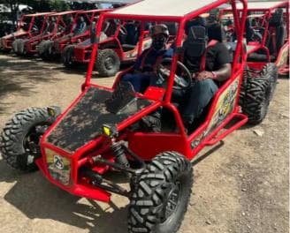 Private: Off-Road Buggy Ride for 2-Person Snacks & Drinks — Guided tour and outdoor activity