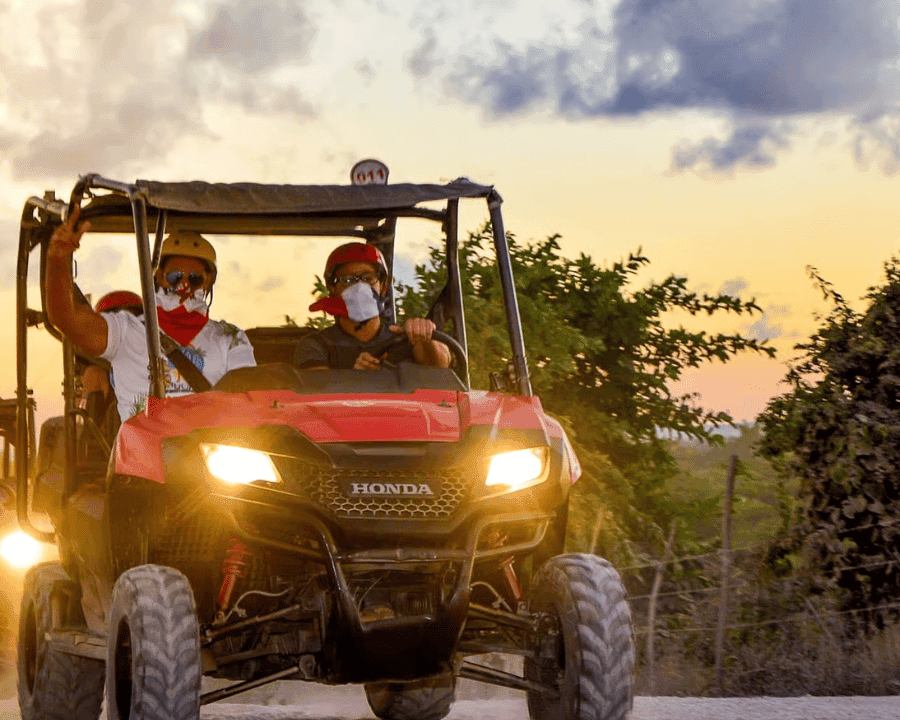 Punta Cana: Sunset Buggy Tour With Cave Swim and Dance Show — Guided tour and outdoor activity