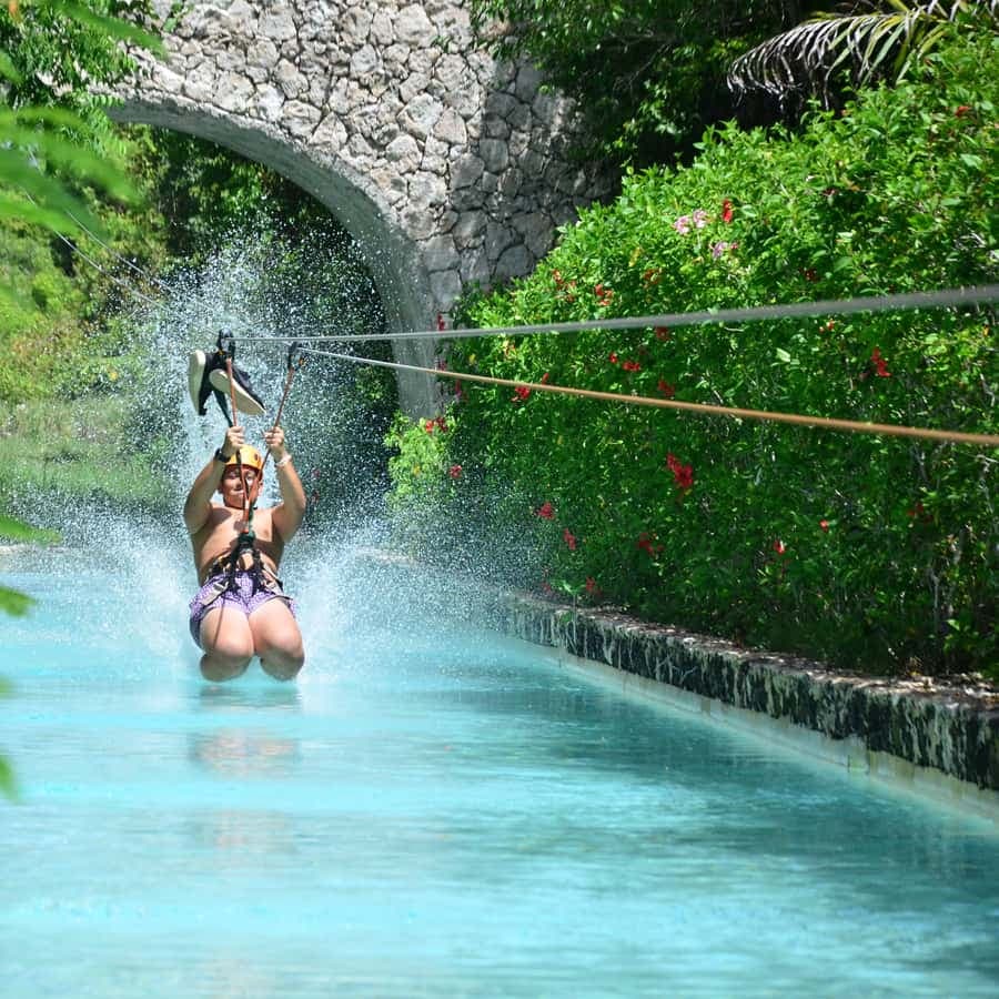 Punta Cana: Bavaro Adventure Park Full-Access Ticket & Lunch — Guided tour and outdoor activity