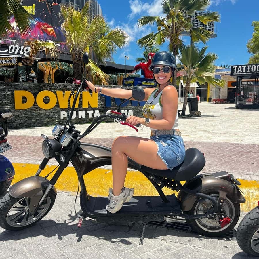 Bavaro Punta Cana: City Tour with Harley models E-Scooters — Guided tour and outdoor activity