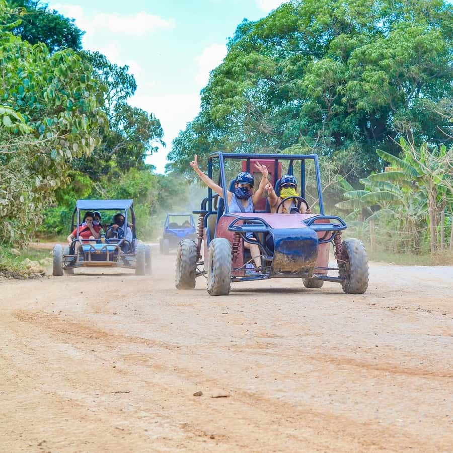 Punta Cana: Dune Buggy Experience macao Beach and cenote — Guided tour and outdoor activity