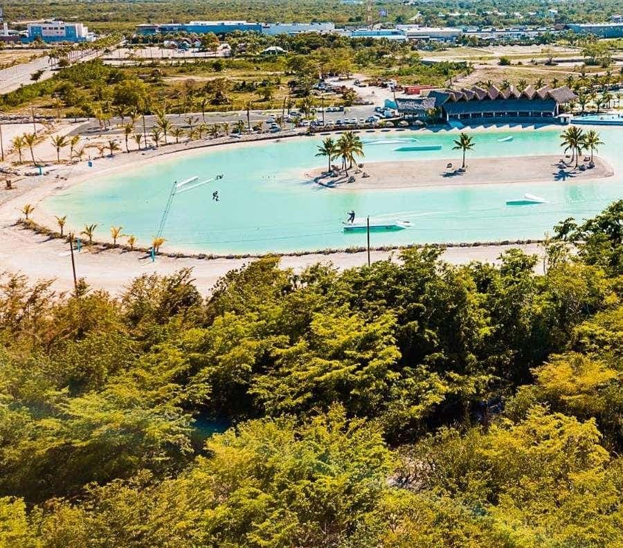 Punta Cana: Caribbean Lake Park Wakeboarding, Zipline & More — Guided tour and outdoor activity