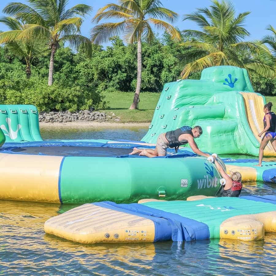 Punta Cana: Caribbean Lake Park Aqua Activities — Guided tour and outdoor activity