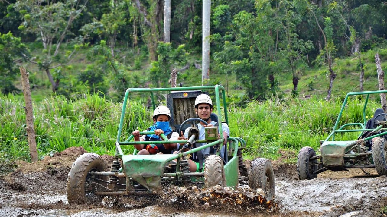 From Punta Cana: Dune Buggy and Zip Line Adventure — Guided tour and outdoor activity
