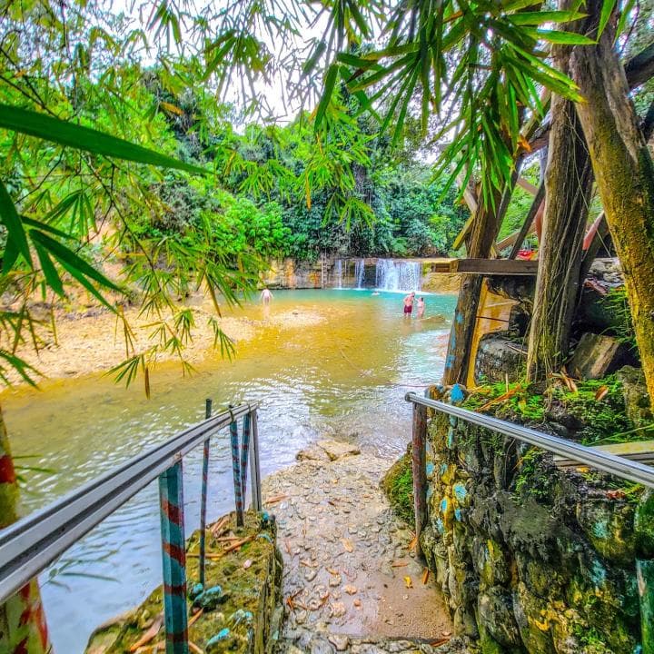 Sabana de la Mar: Yanigua Waterfalls Tour – Swim, Clay Spa & Dominican Lunch — Guided tour and outdoor activity