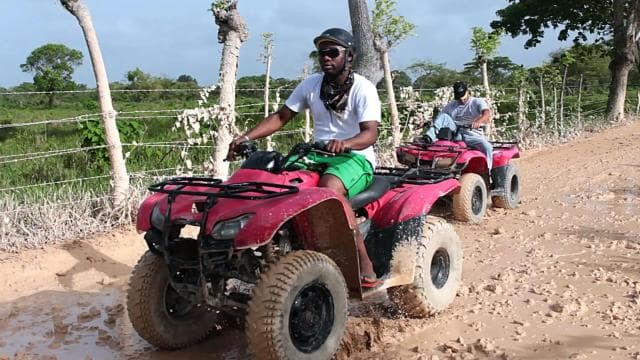 Punta Cana: ATV Tour with Underground Cave and Macao Beach — Guided tour and outdoor activity