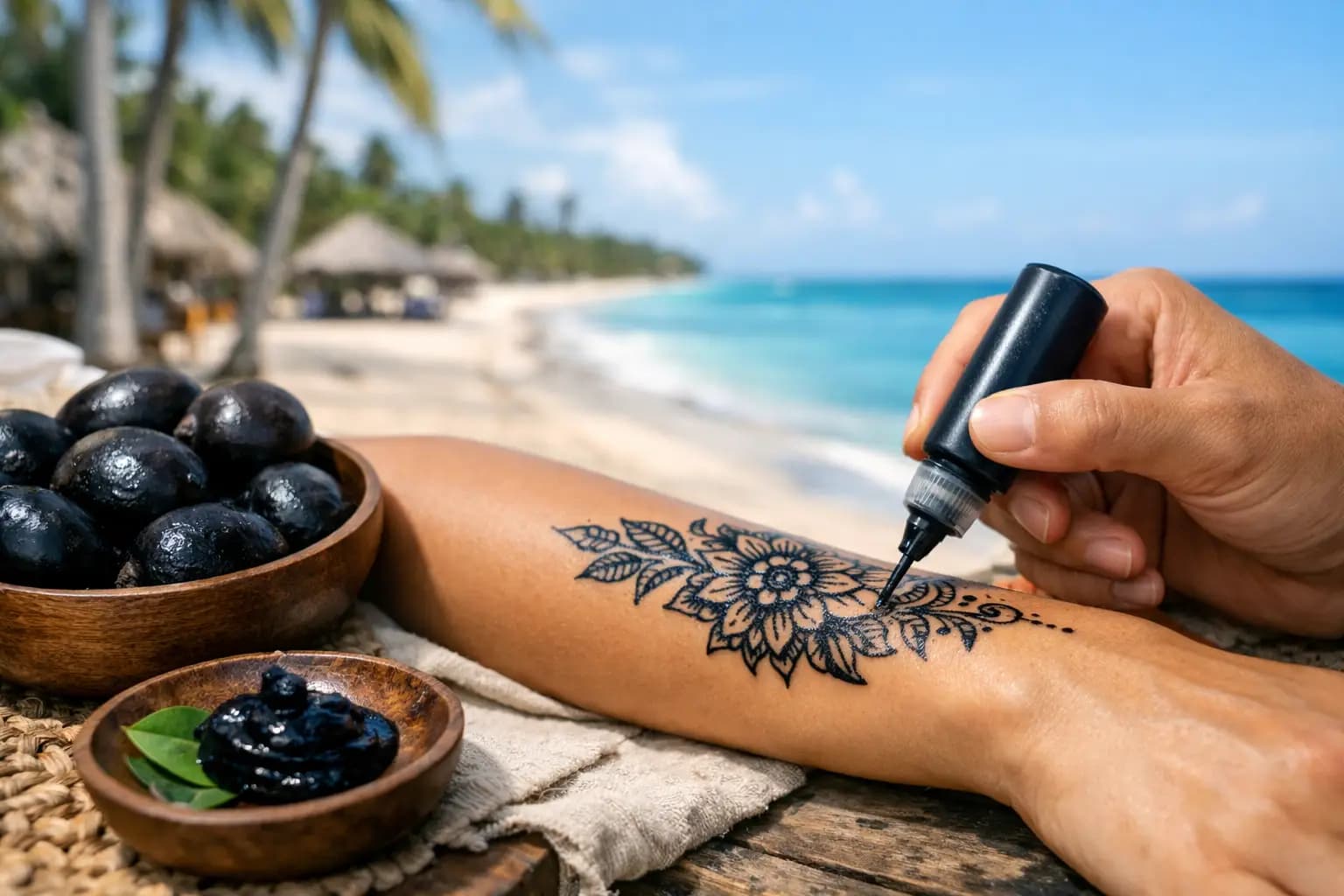 Jagua Ink in the Dominican Republic
