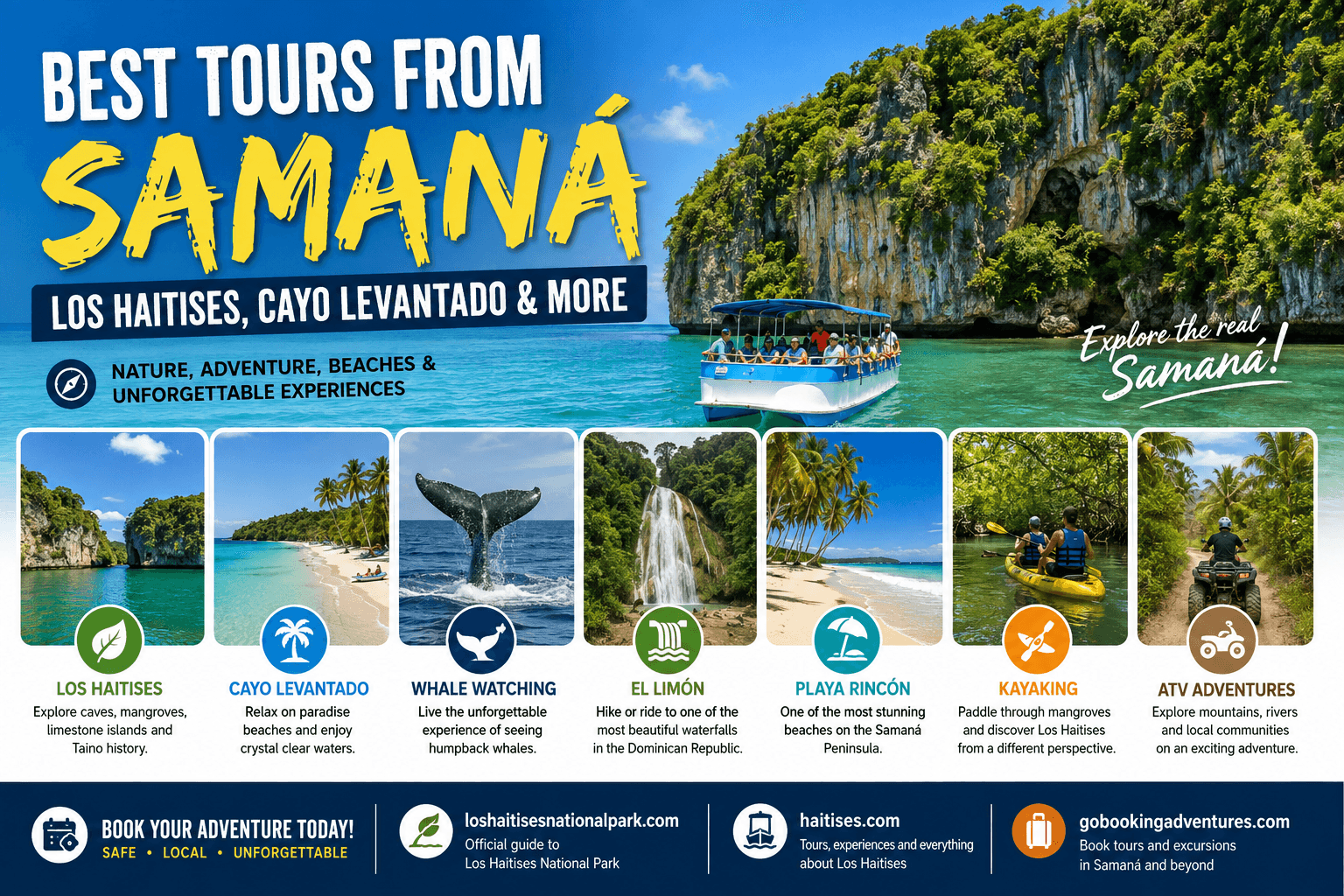 15 Best Tours from Samaná: Los Haitises & More (2026)