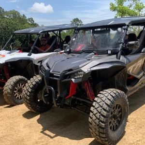 Von Samaná aus: Baiguate Wasserfall und Jarabacoa Buggy Tour