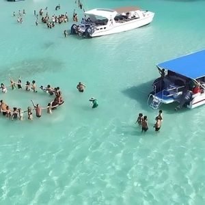Von Punta Cana aus: Bayahibe und Saona Island Tour mit Mittagessen