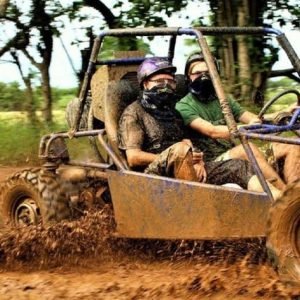 Punta Cana: Playa Macao Buggy Tour mit Höhlenschwimmen