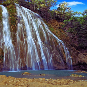 Samaná Cayo Levantado y Cascada El Limón From Punta Cana