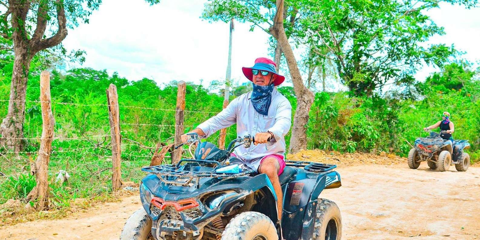 From punta: 4 wheels ATV 4x4 adventur+Macao beach and Cenote - Bild 2