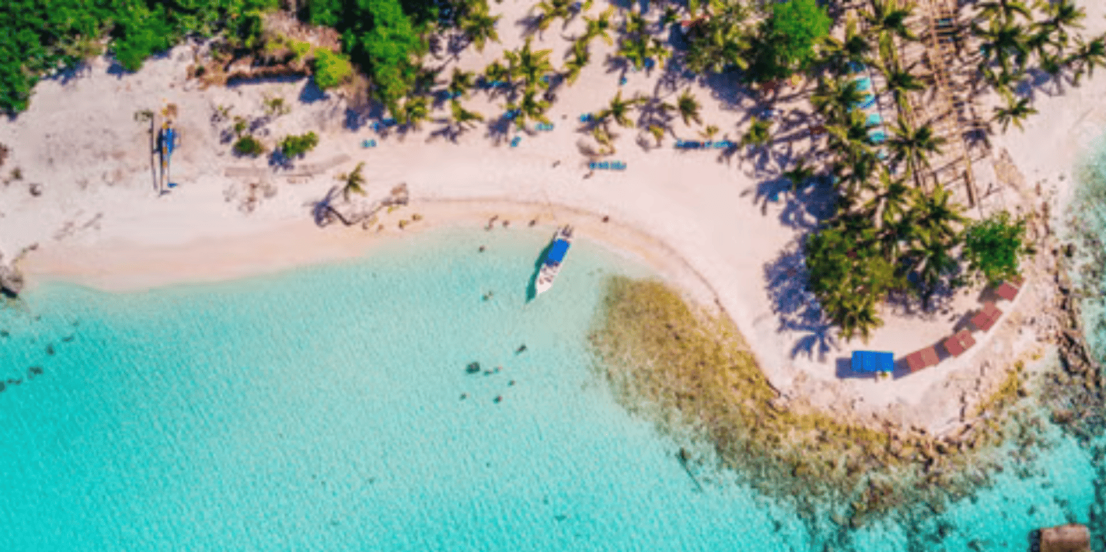 Von Punta Cana: Saona Island Ganztagestour mit Essen & Getränken