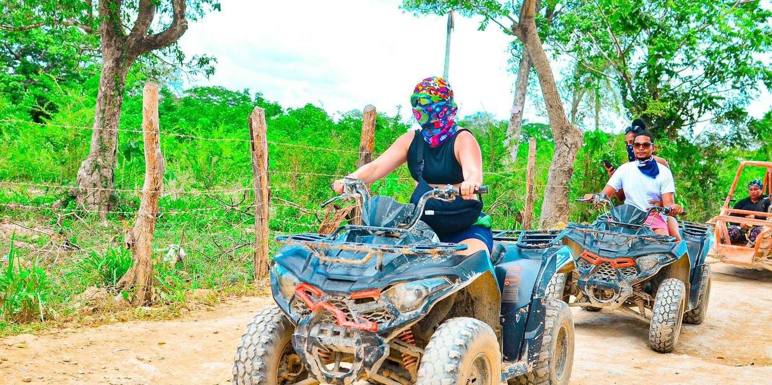 From punta: 4 wheels ATV 4x4 adventur+Macao beach and Cenote - Bild 7