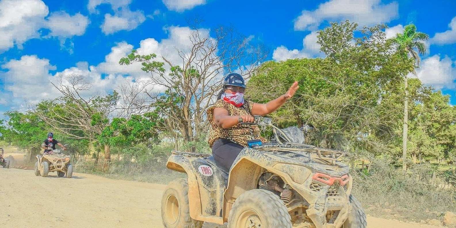 From punta: 4 wheels ATV 4x4 adventur+Macao beach and Cenote - Bild 9